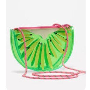 Accessories: Old Navy Kiwi-Shaped Jelly Bag.